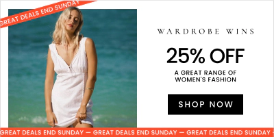 Women's Wardrobe Wins. Click here to shop now.