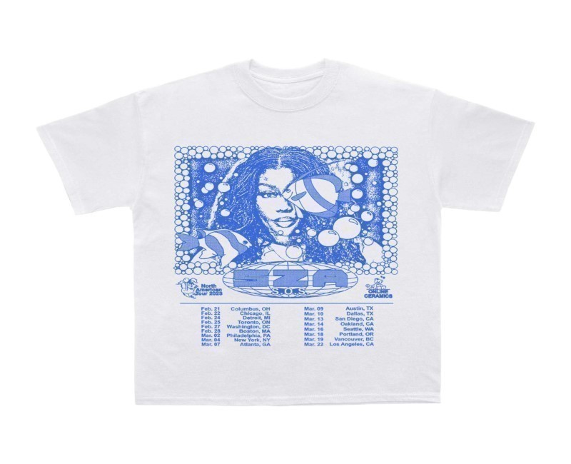 Shop with Sonic Bliss: SZA Merchandise Unleashed